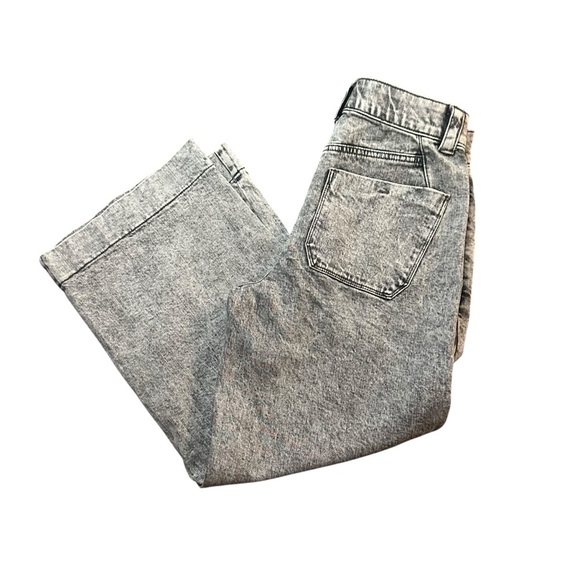 Democracy "Ab"solution® Skyrise Wide-Leg barrel jeans size 2 acid wash NWT - Picture 8 of 9